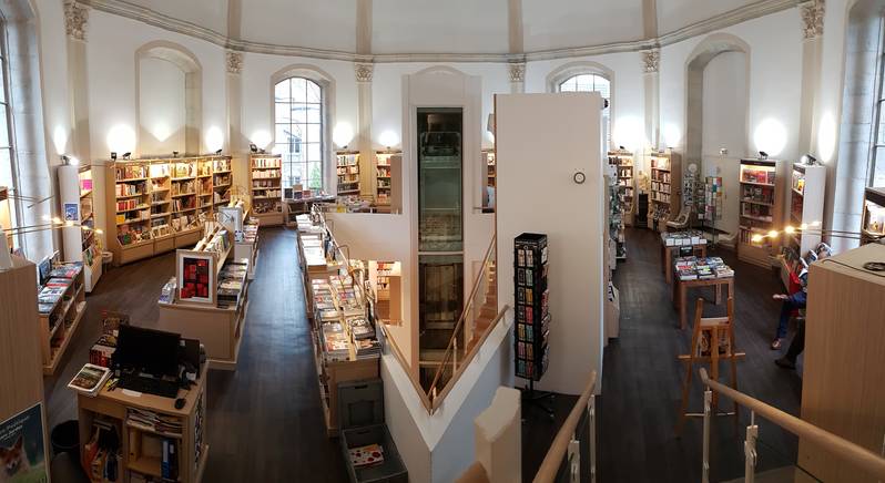 Découvrez le Spectacle Lumière de la librairie LIntranquille à Besanço